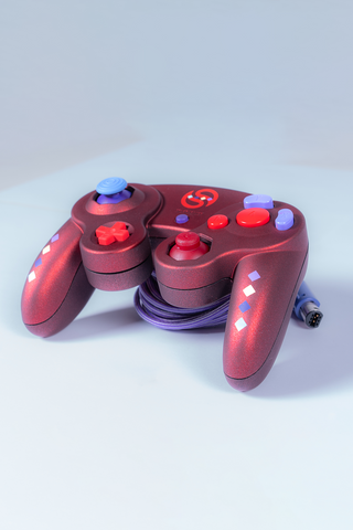 Manette SOLARY COLLECTOR ROUGE NACRÉ
